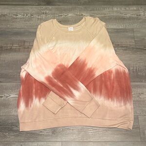Tie dye sweatshirt, size XL